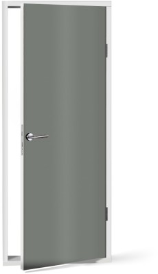 Houseart Concrete-Grey, Μονόχρωμα, Αυτοκόλλητα πόρτας, 60 x 170 εκ.
