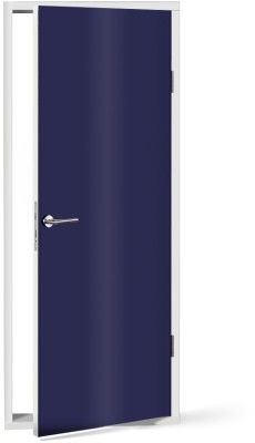 Royal-Blue Μονόχρωμα Αυτοκόλλητα πόρτας 60 x 170 cm (20227)