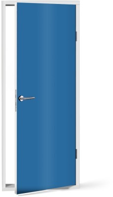 Sky-Blue Μονόχρωμα Αυτοκόλλητα πόρτας 60 x 170 cm (20228)
