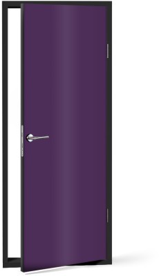 Violet Μονόχρωμα Αυτοκόλλητα πόρτας 60 x 170 cm (20214)