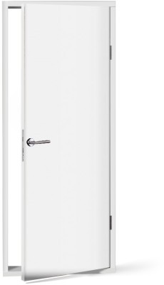 White Μονόχρωμα Αυτοκόλλητα πόρτας 60 x 170 cm (20150)