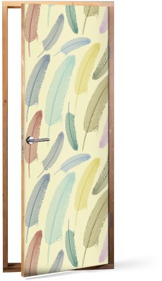 Φτερά Μοτίβα Αυτοκόλλητα πόρτας 60 x 170 cm (12896)