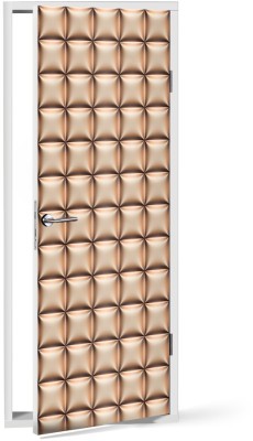 Διακόσμηση παιδικού δωματίου House Art - ΣΗΜΑΝΤΙΚΟ: Σε περίπτωση διαφοράς τιμής από το κατάστημα ισχύει παντα και μόνο η τιμή του καταστήματος Μπρονζέ καπιτονέ, Μοτίβα, Αυτοκόλλητα πόρτας, 60 x 170