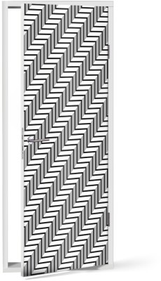 Μοτίβο με ορθογώνια, Μοτίβα, Αυτοκόλλητα πόρτας, 60 x 170 εκ. (53352)