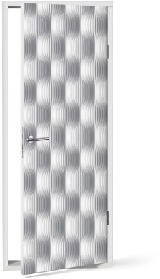 Μοτίβο με κυκλικά σχήματα, Μοτίβα, Αυτοκόλλητα πόρτας, 60 x 170 εκ. (53354)