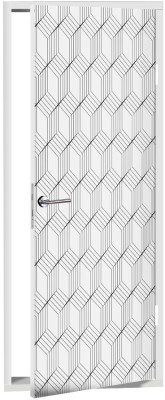 Houseart - ΣΗΜΑΝΤΙΚΟ: Σε περίπτωση διαφοράς τιμής από το κατάστημα ισχύει παντα και μόνο η τιμή του καταστήματος Μοτίβο με παραλληλόγραμμα, Μοτίβα, Αυτοκόλλητα πόρτας,