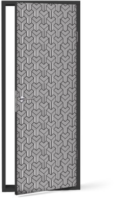 Μοτίβο με κόμπους, Μοτίβα, Αυτοκόλλητα πόρτας, 60 x 170 εκ. (53367)