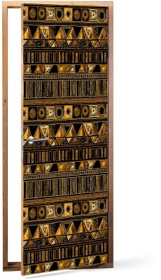 Χρυσά σχέδια, Μοτίβα, Αυτοκόλλητα πόρτας, 60 x 170 εκ. (53409)