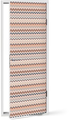 Τριγωνικοί κυματισμοί, Μοτίβα, Αυτοκόλλητα πόρτας, 60 x 170 εκ.