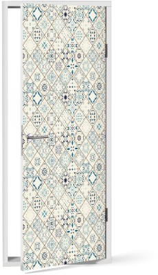 Μωσαϊκό με ρόμβους, Μοτίβα, Αυτοκόλλητα πόρτας, 60 x 170 εκ. (53412)