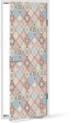 Vintage μοτίβο, Μοτίβα, Αυτοκόλλητα πόρτας, 60 x 170 εκ. (53415)