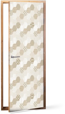 Μοτίβο κυψέλης, Μοτίβα, Αυτοκόλλητα πόρτας, 60 x 170 εκ. (53434)