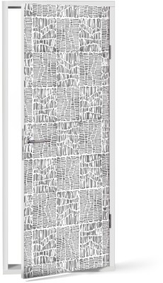 Διακόσμηση παιδικού δωματίου House Art - ΣΗΜΑΝΤΙΚΟ: Σε περίπτωση διαφοράς τιμής από το κατάστημα ισχύει παντα και μόνο η τιμή του καταστήματος Τετράγωνα, Μοτίβα, Αυτοκόλλητα πόρτας, 60 x 170 εκ.