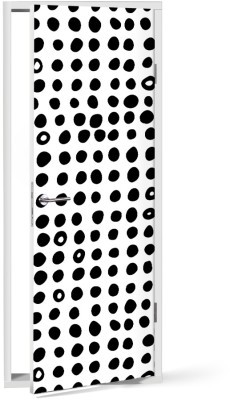 Μαύρες κουκίδες, Μοτίβα, Αυτοκόλλητα πόρτας, 60 x 170 εκ. (53456)