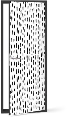 Αφηρημένες κάθετες πινελιές, Μοτίβα, Αυτοκόλλητα πόρτας, 60 x 170 εκ.