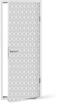Μοτίβο με κύβους, Μοτίβα, Αυτοκόλλητα πόρτας, 60 x 170 εκ. (53491)