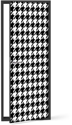 Ασπρόμαυρο μοτίβο, Μοτίβα, Αυτοκόλλητα πόρτας, 60 x 170 εκ. (53500)