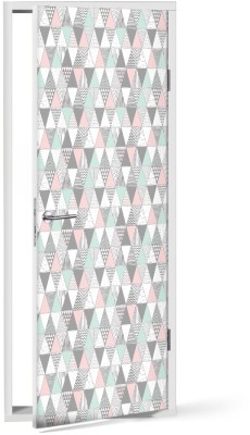 Τρίγωνα σε μοτίβο, Μοτίβα, Αυτοκόλλητα πόρτας, 60 x 170