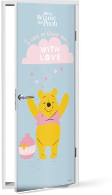 I want to shower you...with love, Winnie the Pooh, Παιδικά, Αυτοκόλλητα πόρτας, 60 x 170 εκ.