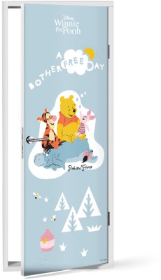 A bother free day, Winnie the Pooh, Παιδικά, Αυτοκόλλητα πόρτας, 60 x 170 εκ.