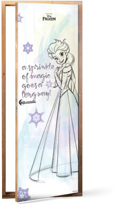 Έλσα, Frozen Disney Αυτοκόλλητα πόρτας 60 x 170 cm (22841)