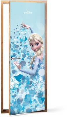 Η όμορφη Έλσα, Frozen, Παιδικά, Αυτοκόλλητα πόρτας, 60 x 170 εκ.