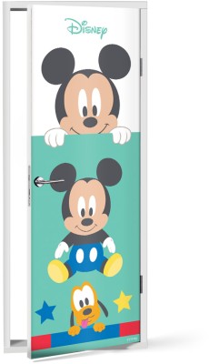 Mickey with Pluto Disney Αυτοκόλλητα πόρτας 60 x 170 cm (24991)