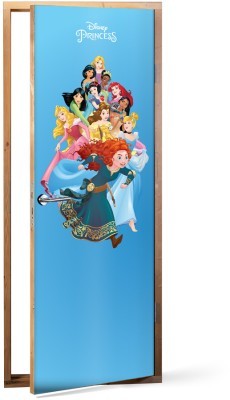 All princesses! Disney Αυτοκόλλητα πόρτας 60 x 170 cm (25756)