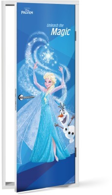 Unleash the magic, Frozen Disney Αυτοκόλλητα πόρτας 60 x 170 cm (22866)