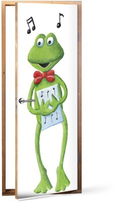 Μr. Frog Παιδικά Αυτοκόλλητα πόρτας 60 x 170 cm (35328)