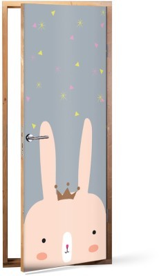 Queen Rabbit, Παιδικά, Αυτοκόλλητα πόρτας, 60 x 170 εκ.