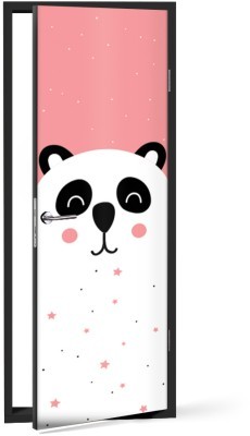 Panda Παιδικά Αυτοκόλλητα πόρτας 60 x 170 cm (35396)