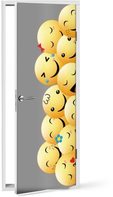 Emoji Παιδικά Αυτοκόλλητα πόρτας 60 x 170 cm (35400)