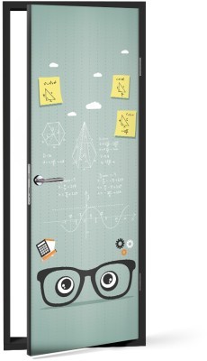 I ♥ math! Παιδικά Αυτοκόλλητα πόρτας 60 x 170 cm (11926)