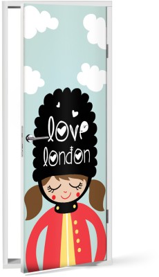 Love London Παιδικά Αυτοκόλλητα πόρτας 60 x 170 cm (18161)