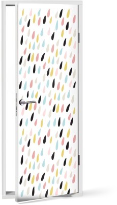 Σταγόνες βροχής, Παιδικά, Αυτοκόλλητα πόρτας, 60 x 170 εκ. (53230)