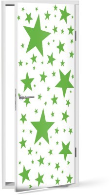 Πράσινα αστέρια, Παιδικά, Αυτοκόλλητα πόρτας, 60 x 170 εκ. (53298)