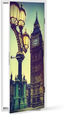 Big Ben Πόλεις – Ταξίδια Αυτοκόλλητα πόρτας 60 x 170 cm (37382)