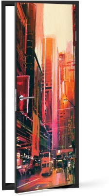 City Painting, Πόλεις - Ταξίδια, Αυτοκόλλητα πόρτας, 60