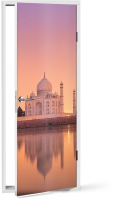 Houseart - ΣΗΜΑΝΤΙΚΟ: Σε περίπτωση διαφοράς τιμής από το κατάστημα ισχύει παντα και μόνο η τιμή του καταστήματος Ταζ Μαχάλ, Πόλεις - Ταξίδια, Αυτοκόλλητα πόρτας, 60 x 1