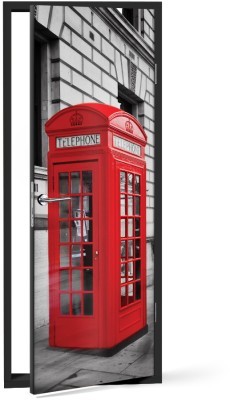 Houseart Big Ben, Λονδίνο, Πόλεις - Ταξίδια, Αυτοκόλλητα πόρτας, 60 x 170 εκ.