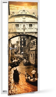 Γόνδολες, Vintage, Αυτοκόλλητα πόρτας, 60 x 170 εκ.