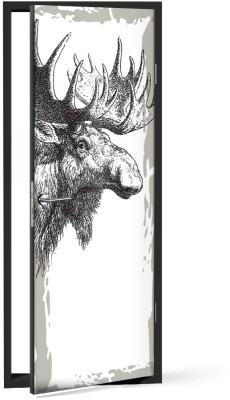 Άλκη της Ευρασίας, Vintage, Αυτοκόλλητα πόρτας, 60 x 17