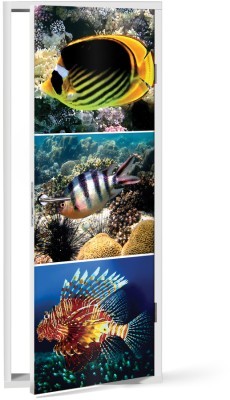 Διακόσμηση παιδικού δωματίου House Art - ΣΗΜΑΝΤΙΚΟ: Σε περίπτωση διαφοράς τιμής από το κατάστημα ισχύει παντα και μόνο η τιμή του καταστήματος Ψάρια, Ζώα, Αυτοκόλλητα πόρτας, 60 x 170 εκ.