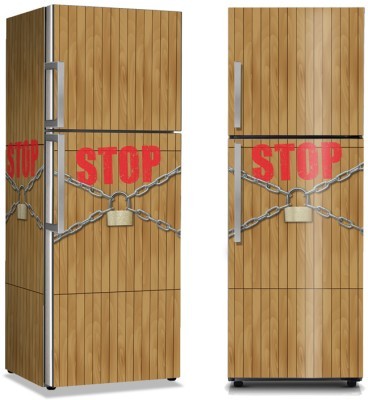 Stop, Διάφορα, Αυτοκόλλητα ψυγείου, 50 x 85 εκ. (8555)