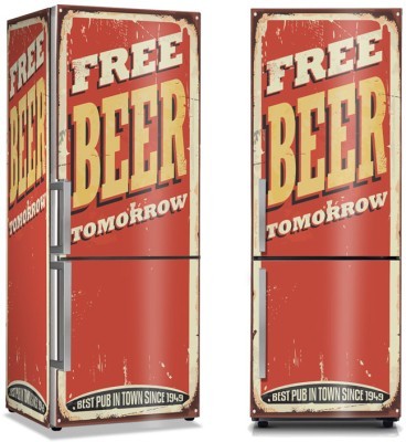 Free Beer Tomorrow, Διάφορα, Αυτοκόλλητα ψυγείου, 50 x 85 εκ. (37749)