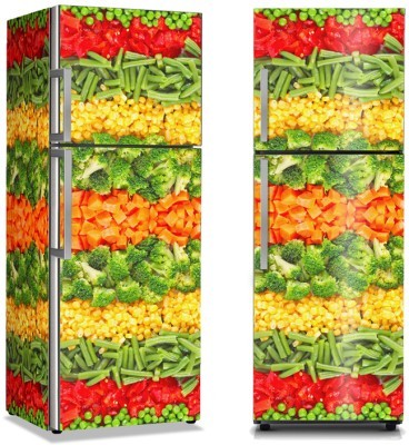 Λαχανικά, Φαγητό, Αυτοκόλλητα ψυγείου, 50 x 85 εκ.
