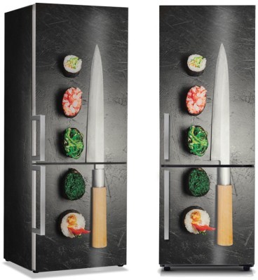 Houseart Sushi, Φαγητό, Αυτοκόλλητα ψυγείου, 50 x 85 εκ.