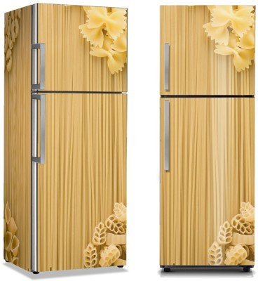 Ζυμαρικά φιογκάκια, Φαγητό, Αυτοκόλλητα ψυγείου, 50 x 85 εκ. (9512)