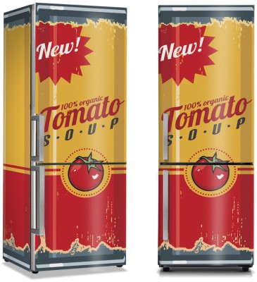 Tomato soup, Φαγητό, Αυτοκόλλητα ψυγείου, 50 x 85 εκ. (45759)